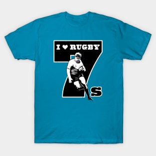 I Love Rugby Sevens T-Shirt